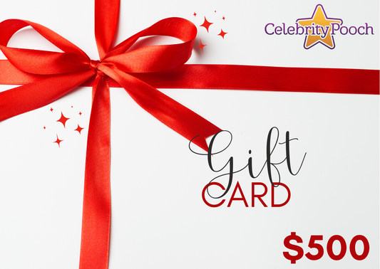 Celebrity Pooch Gift Card $500